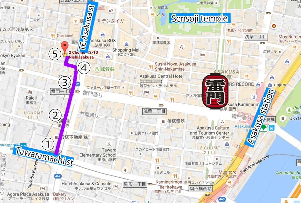 Asakusa Buttobi Tokio Exterior foto
